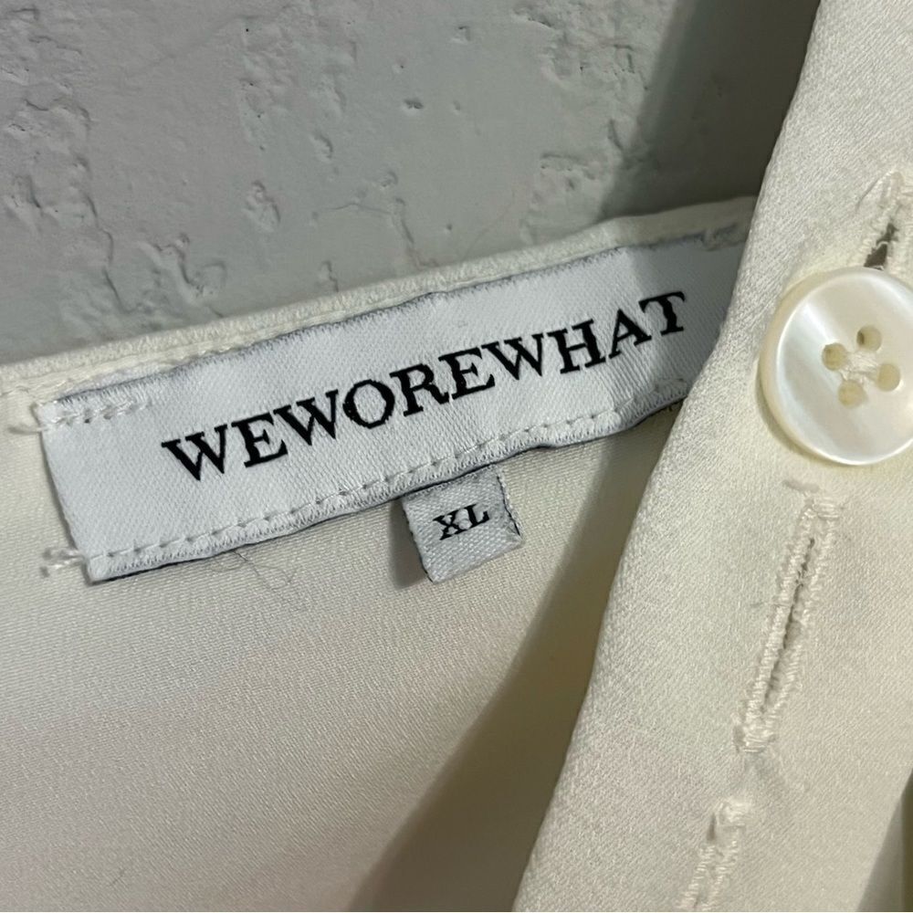 Revolve WeWoreWhat White Midi Dress - Picture 6 of 9